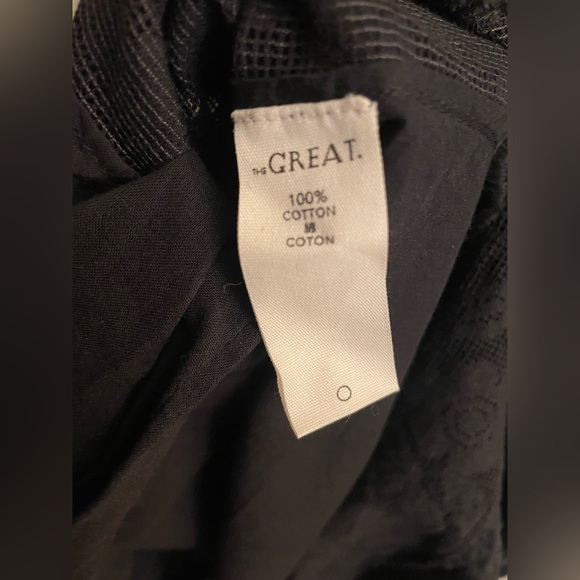 The GREAT. The Attic Lace Dress in Black • NWT - Picture 10 of 11